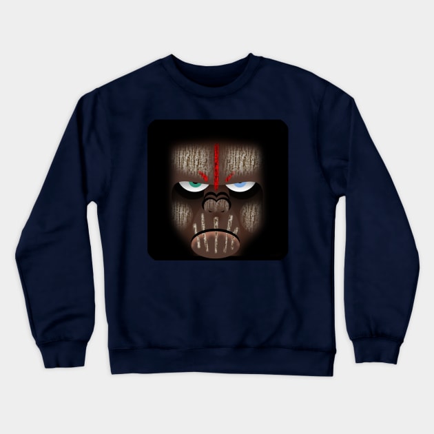 Square Ape Crewneck Sweatshirt by SquareDog